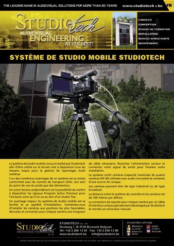 Studiotech Mobile Studio System PDF (FR)