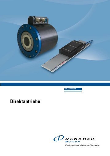Beschreibung: Kollmorgen DDR Torquemotoren - MACCON GmbH