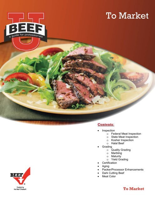 Fact Sheet - Beef Foodservice