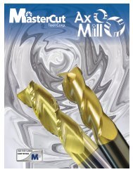 AxMill Brochure - Mastercut Tool Corp.