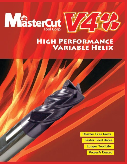 V4- Variable Helix Brochure - Mastercut Tool Corp.