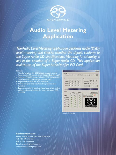 Super Audio Verifier PCI Card - Studio General