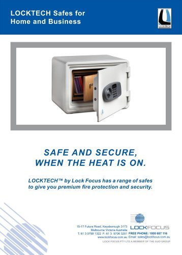 LOCKTECH Safes For - Jacksons Security