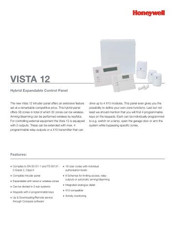 VISTA 12 - Jacksons Security