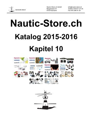 Nautic-Store.ch Bootszubehör Katalog Kapitel 10