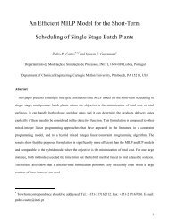 An Efficient MILP Model for the Short-Term Scheduling of Single ...