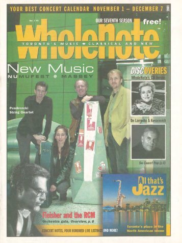Volume 7 Issue 3 - November 2001