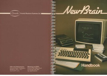 NewBrain Handbook - La Biblioteca de los 8 bits