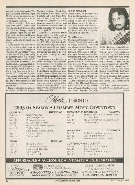 Volume 8 Issue 7 - April 2003