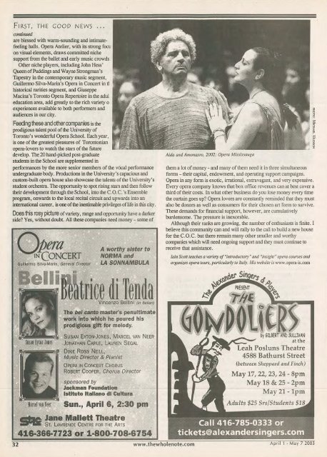 Volume 8 Issue 7 - April 2003