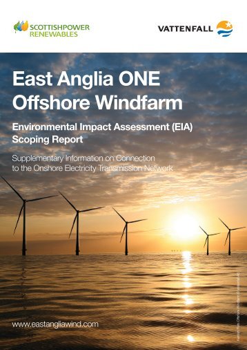 East Anglia ONE Offshore Windfarm - National Infrastructure Planning