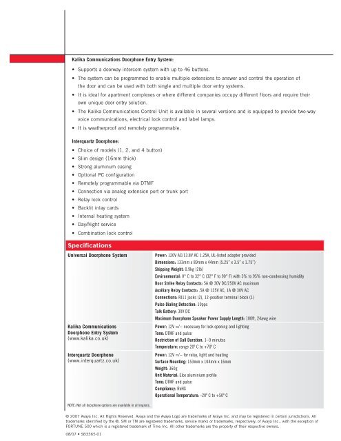 Kalika Communications