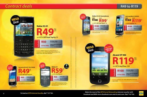 Includes - mtndeals.co.za