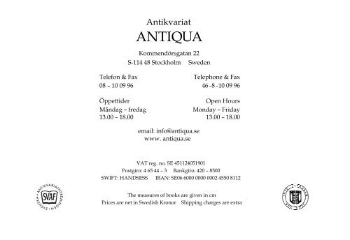 ANTIQUA