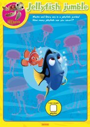 Marlin and Dory are in a jellyfish jumble!