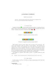 Langford's Problem - Amsterdam Optimization Modeling Group