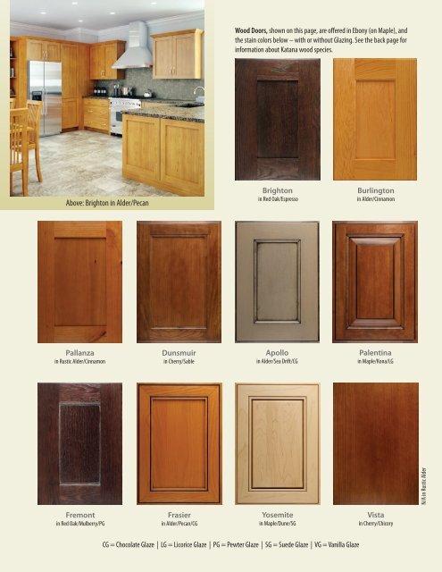 Brochure - Canyon Creek Cabinet Company