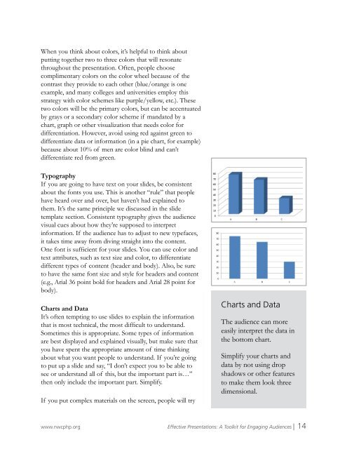 Effective Presentations - Northwest Center for Public Health Practice