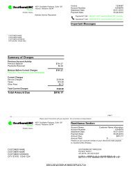 Sample Bill Statement (pdf) - SouthernLINC Wireless