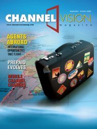 AGENTS ABROAD AGENTS ABROAD - ChannelVision Magazine