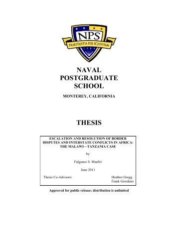 NPS Publications - Naval Postgraduate School