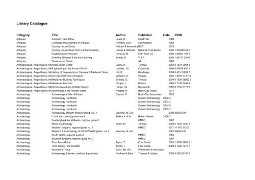 Library Catalogue - Chetham's Library