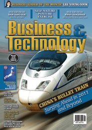 ChiNa'S bullet traiN - Asia-Pacific Business and Technology Report