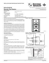 System Sensor D4120 Wiring Diagram