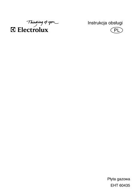 Instrukcja obsługi PL - Electrolux-ui.com