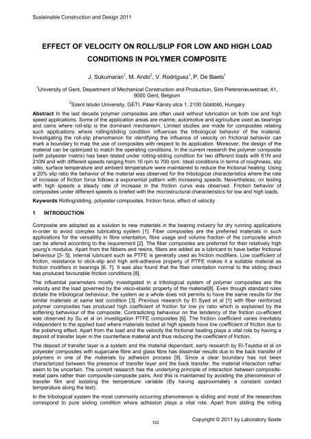 Volume 2, Issue 1, 2011, Full Text - 5th International Conference on ...