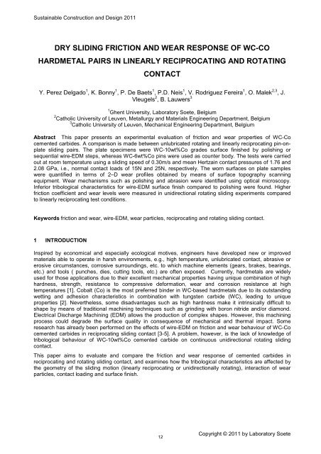 Volume 2, Issue 1, 2011, Full Text - 5th International Conference on ...