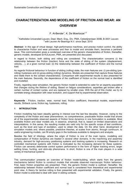 Volume 2, Issue 1, 2011, Full Text - 5th International Conference on ...