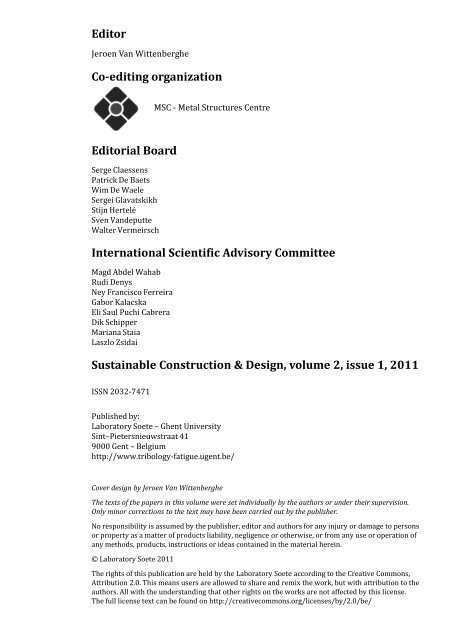 Volume 2, Issue 1, 2011, Full Text - 5th International Conference on ...