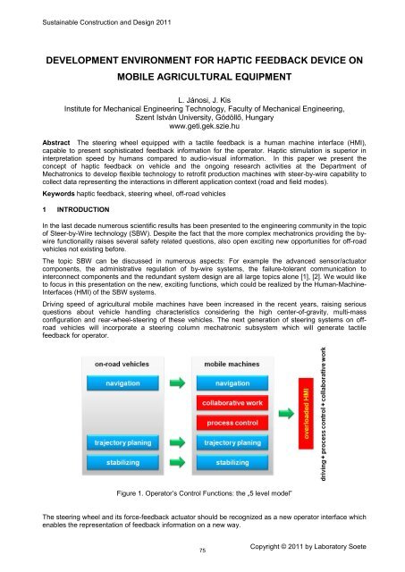 Volume 2, Issue 1, 2011, Full Text - 5th International Conference on ...