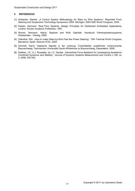 Volume 2, Issue 1, 2011, Full Text - 5th International Conference on ...