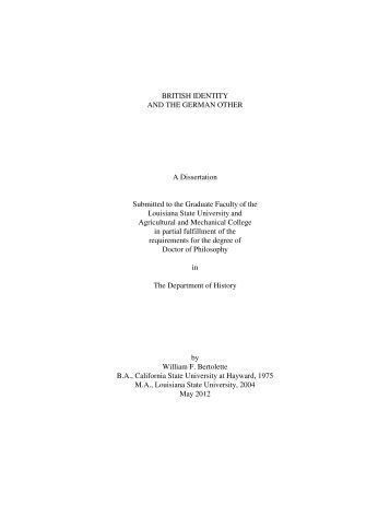 Quality phd thesis