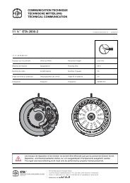 11 Â½Â´Â´Â´ ETA 2836-2