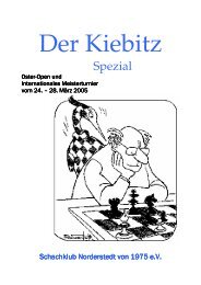 zwÃ¶lfseitigen Kiebitz spezial - Schachklub Norderstedt von 1975 e.V.