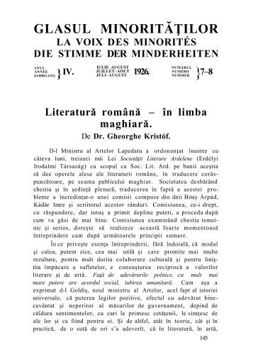 pdf1 - Glasul MinoritÄÅ£ilor