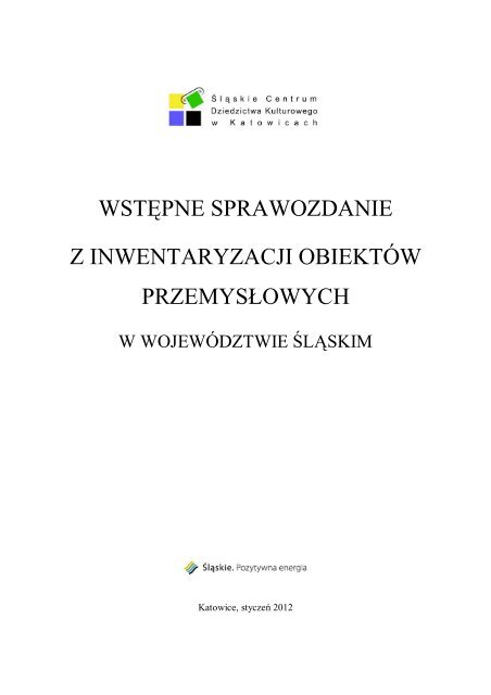 tutaj - ÅlÄskie Centrum Dziedzictwa Kulturowego