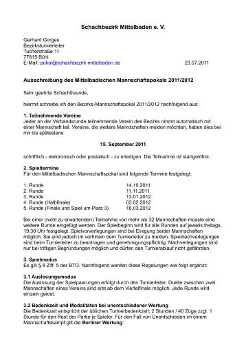 Ausschreibung (pdf) - Schachbezirk Mittelbaden e.V.