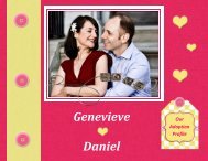 Daniel and Genevieve - The Adoption Alliance