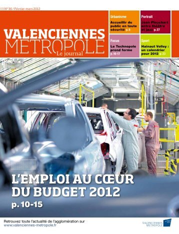 le journal 36 - Valenciennes MÃ©tropole