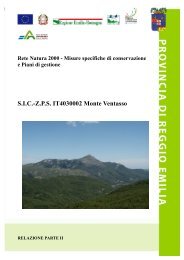 S.I.C.-Z.P.S. IT4030002 Monte Ventasso - Parco Nazionale dell ...