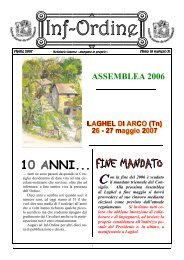 ASSEMBLEA 2006 - Ordine Scout di San Giorgio - Cngei