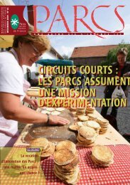 circuits courts : les parcs assument une mission d'expÃ©rimentation