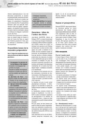 Actes JN 2007 - Partie 2 - FÃ©dÃ©ration des Parcs Naturels RÃ©gionaux