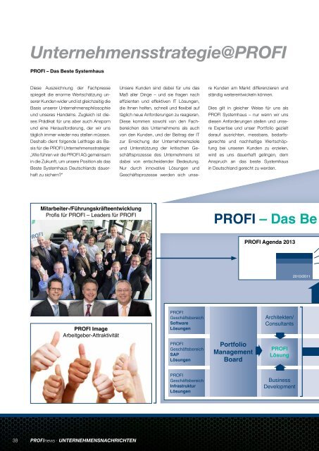 ProfI Veranstaltungen 2012 - PROFI Engineering Systems AG