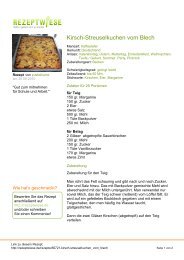 Druckversion (PDF) - Rezeptwiese