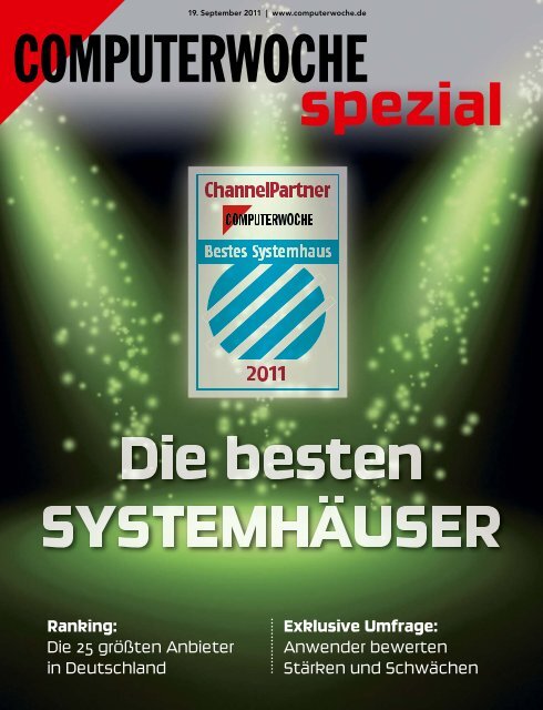 Bestes Systemhaus 2011 - PROFI Engineering Systems AG